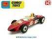 La Ferrari F1 en voiture miniature par Corgi Toys au 1/43e
