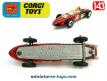 La Ferrari F1 en voiture miniature par Corgi Toys au 1/43e