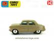 La Ford Consul en miniature de Corgi Toys England au 1/43e