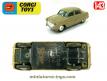 La Ford Consul en miniature de Corgi Toys England au 1/43e