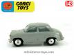 La Morris Cowley grise en miniature de Corgi Toys England au 1/43e