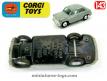 La Morris Cowley grise en miniature de Corgi Toys England au 1/43e