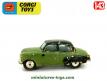 La Vauxhall Velox en miniature de Corgi Toys England au 1/43e repeinte