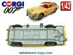 La DB5 Aston Martin James Bond 007 miniature par Corgi au 1/43e incomplète