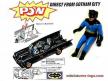 Le conducteur Batman de la Batmobile miniature par Corgi Toys au 1/43e