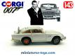 L'Aston Martin DB5 James Bond 007 miniature par Corgi Toys au 1/43e
