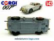 L'Aston Martin DB5 James Bond 007 miniature par Corgi Toys au 1/43e