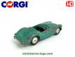 La voiture sportive MGA miniature de Corgi Toys England incomplete au 1/43e