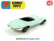 La Jaguar type E miniature par Corgi Toys England au 1/43e incomplète