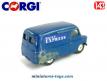 Le Bedford Ca Van Daily Express miniature de Corgi Toys England au 1/43e