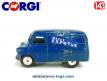 Le Bedford Ca Van Daily Express miniature de Corgi Toys England au 1/43e