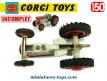 Le tracteur Massey Ferguson 65 en miniature Corgi Toys au 1/50e incomplet