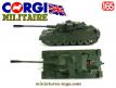 Le char britannique Chieftain MK IV miniature par Corgi Toys au 1/65e