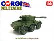 Le Saladin Alvis Saracen en miniature de Corgi-Toys au 1/55e