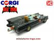 La Batmobile miniature de Corgi Toys au 1/43e incomplète