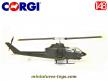 Un Hélicoptère AH-1G Cobra au Vietnam en miniature par Corgi au 1/48e