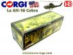 Un Hélicoptère AH-1G Cobra au Vietnam en miniature par Corgi au 1/48e