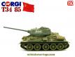 Le char T34/85 en miniature de Corgi au 1/50e