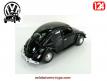 La Coccinelle Split ovale noire de Volkswagen en miniature au 1/24e