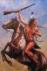 La figurine du Chef indien Crazy Horse par DelPrado au 1/32e