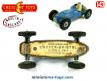La Cooper Bristol grand prix bleue miniature de Crescent Toys au 1/43e