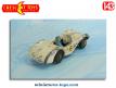 La DB 3 S Aston Martin blanche en miniature de Crescent Toys au 1/43e