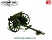 Le canon de campagne de 75 sur roues miniature par Crescent-Toys au 1/38e