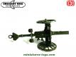 Le canon de campagne de 75 sur roues miniature par Crescent-Toys au 1/38e