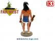 La figurine du Chef indien Crazy Horse par DelPrado au 1/32e