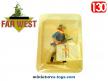 Le Shérif du Far West en figurine métal par Del Prado au 1/32e