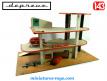 Le garage station services multi niveaux miniature jouet par Depreux incomplet
