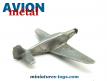 Le chasseur français Dewoitine D520 en miniature métal au 1/90e incomplet