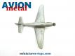 Le chasseur français Dewoitine D520 en miniature métal au 1/90e incomplet