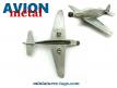 Le chasseur français Dewoitine D520 en miniature métal au 1/90e incomplet
