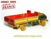 Le Mercedes Unimog U 404 miniature de Dinky Toys France incomplet au 1/55e