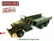 Le crochet de treuil avant pour le camion GMC 6x6 miniature de Dinky Toys