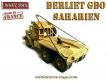 Le camion Berliet GBO saharien 888 en miniature de Dinky Toys France au 1/50e