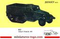 Un Half-track US M3 en miniature Dinky Toys France au 1/50e incomplet