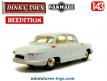 La réédition de la Panhard PL 17 grise miniature par Dinky Toys au 1/43e