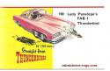 La Rolls Royce rose de Lady Penelope en miniature par Dinky au 1/38e incomplète