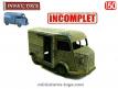 Le Citroën type H miniature de Dinky Toys au 1/50e incomplet