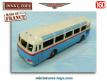 L'autocar Chausson AP 521 en miniature de Dinky Toys au 1/60e repeint