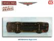 L'autocar Chausson AP 521 en miniature de Dinky Toys au 1/60e repeint