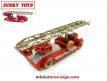 La Delahaye pompiers grande échelle miniature de Dinky Toys au 1/50e 