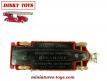 La Delahaye pompiers grande échelle miniature de Dinky Toys au 1/50e 
