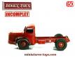 Le camion Berliet GLM 10 plateau container de Dinky Toys au 1/50e incomplet