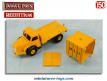 Le camion Berliet GLM 10 plateau container Bailly de Dinky Toys au 1/50e