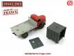 Le camion Berliet GLM 10 plateau container de Dinky Toys au 1/50e