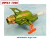 Le vaisseau UFO interceptor SHADO en miniature de Dinky Toys England