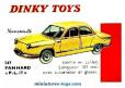 La réédition de la Panhard PL 17 grise miniature par Dinky Toys au 1/43e